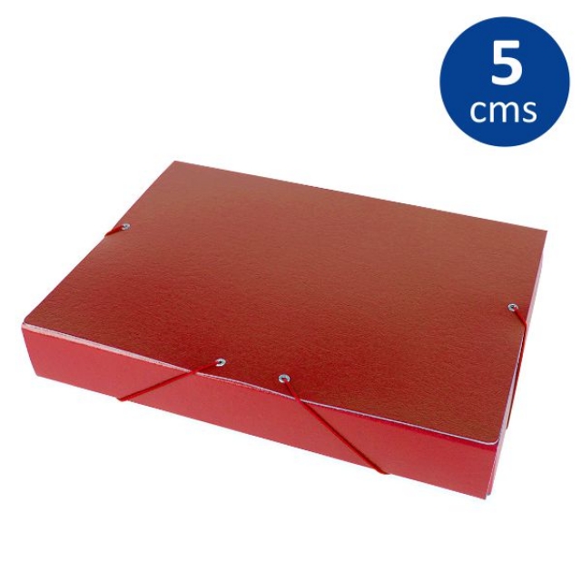 Comprar Carpeta Proyectos Lomo 5 cms Liderpapel PJ55 Rojo