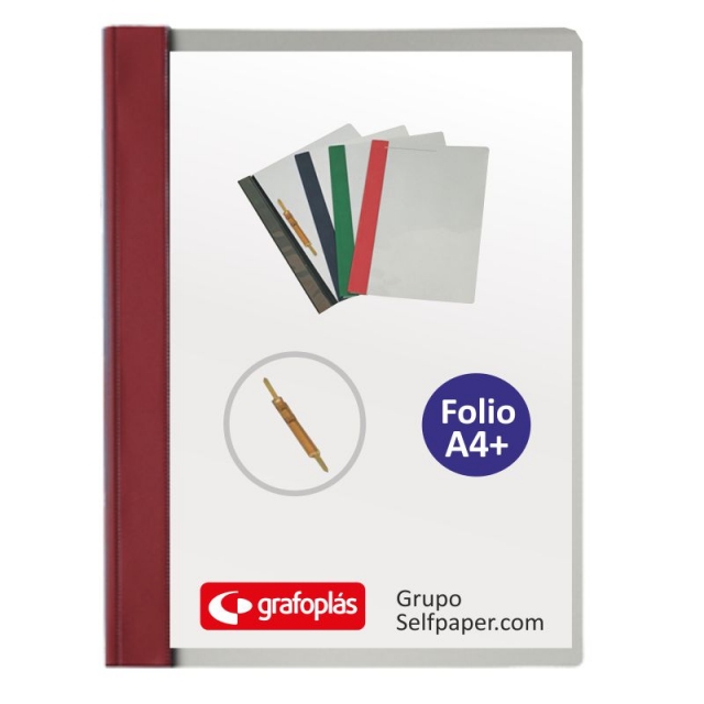 Comprar Dossier fastener metálico folio burdeos 05031530