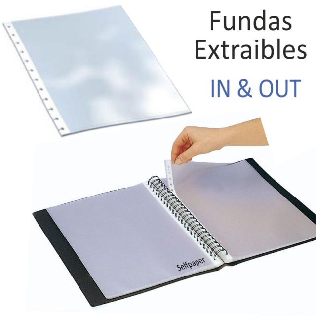 Comprar Fundas Extraibles Grafoplas In and Out para carpetas