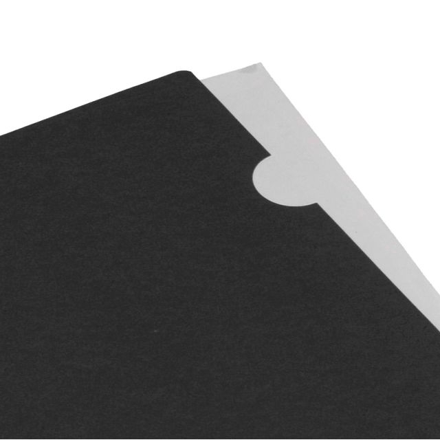 funda dossier unero carpeta en l negro opaco