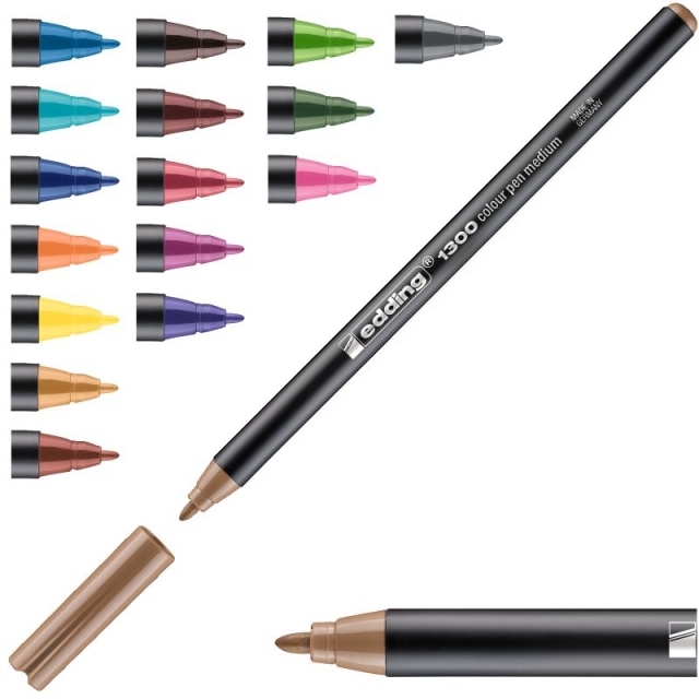 edding 1300 colores tonos rofesionales artistas