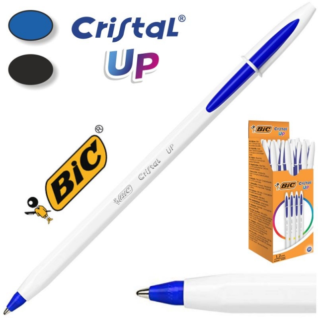 bic cristal up boligrafo trazo medio 949879