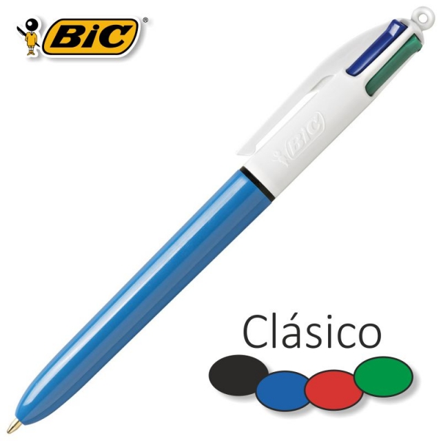 boligrafo bic 4 cuatro colores