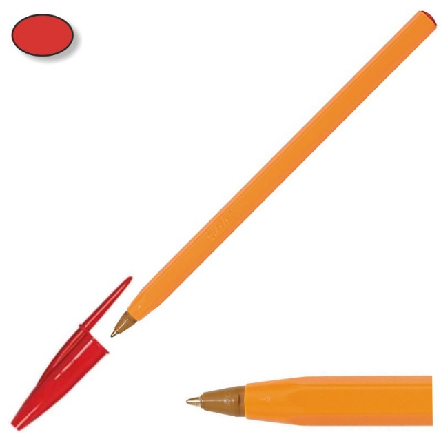 Comprar Bolígrafo Bic Naranja Punta Fina Rojo