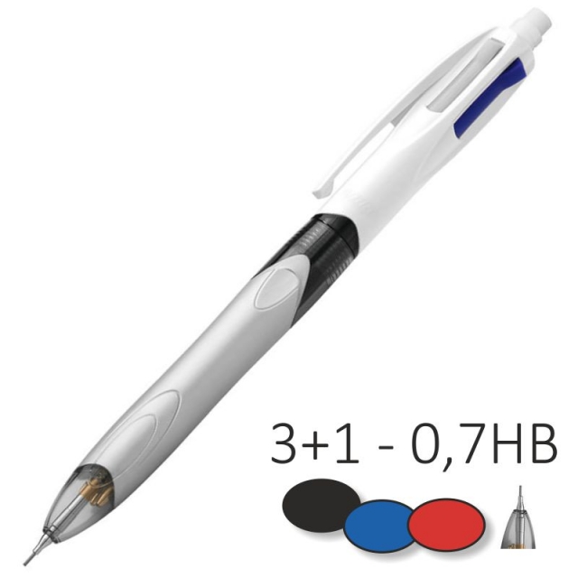 Comprar Boligrafo multifunción con lápiz portaminas, Bic 4 colores