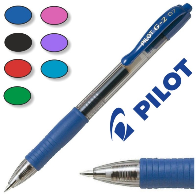 boligrafo tinta de gel pilot g2