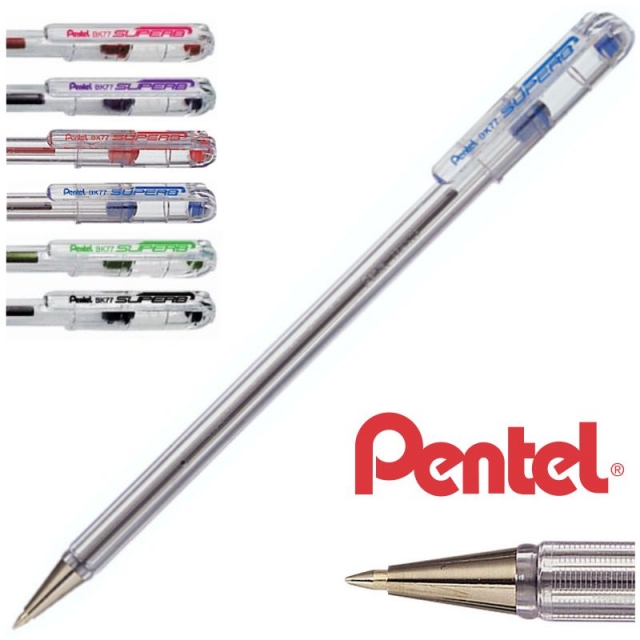 bolgrafo punta fina pentel superb bk77