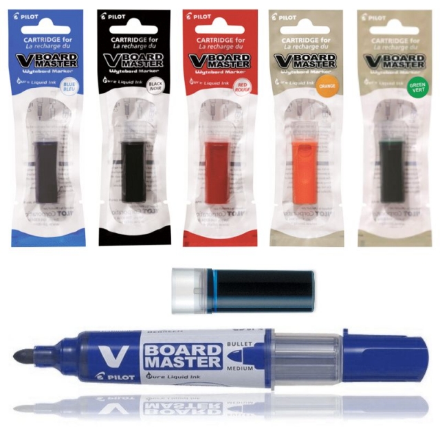 Comprar cartuchos recambio Pilot VBoard - rotulador pizarra blanca