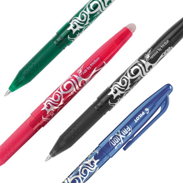 colores pilot frixion ball boligrafo borrable