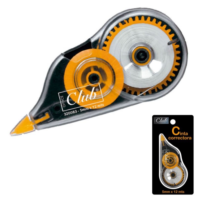 Comprar Corrector Cinta Office-Club 5 mm 12 Metros, económico