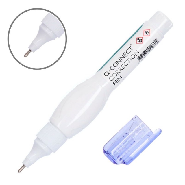 Comprar Corrector lápiz roller Q-connect punta metálica Q-Connect