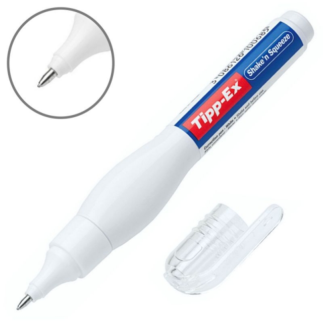 Comprar Corrector Tipp-ex 8ml Shake n Squeeze boligrafo lapiz