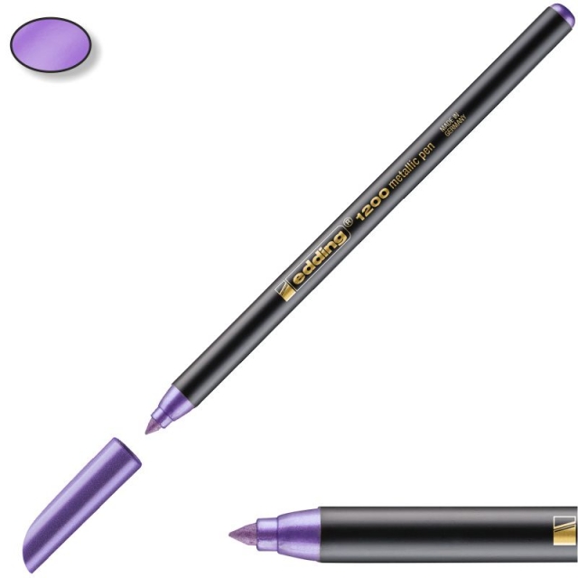 Comprar Rotulador Edding 1200-078 Metalizado Lila Violeta