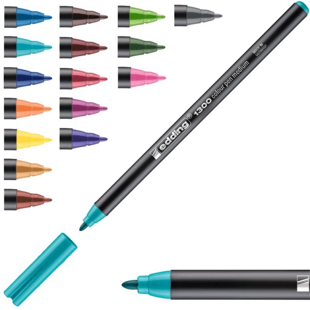 Comprar Edding 1300 colores especiales, Rotulador al agua trazo 2 mm