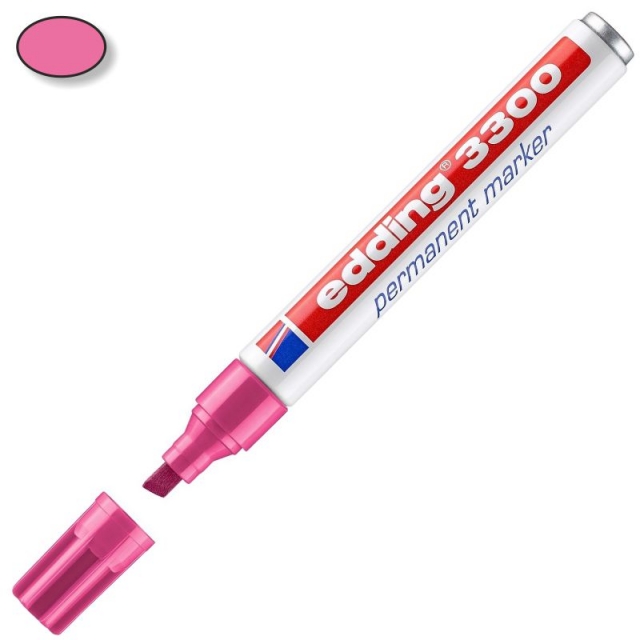 Comprar Edding 3300-008 color rosa, Rotulador permanente