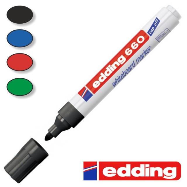 edding 660 marcador pizarra blanca borrable