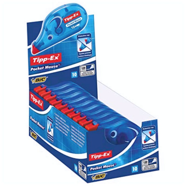 expositor tippex mouse 8942741 cinta correctora