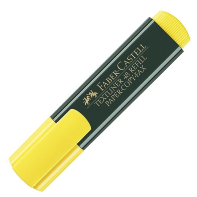 Marcador Fluorescente Textliner 48 Faber-Castell Amarillo · Faber-Castell ·  El Corte Inglés