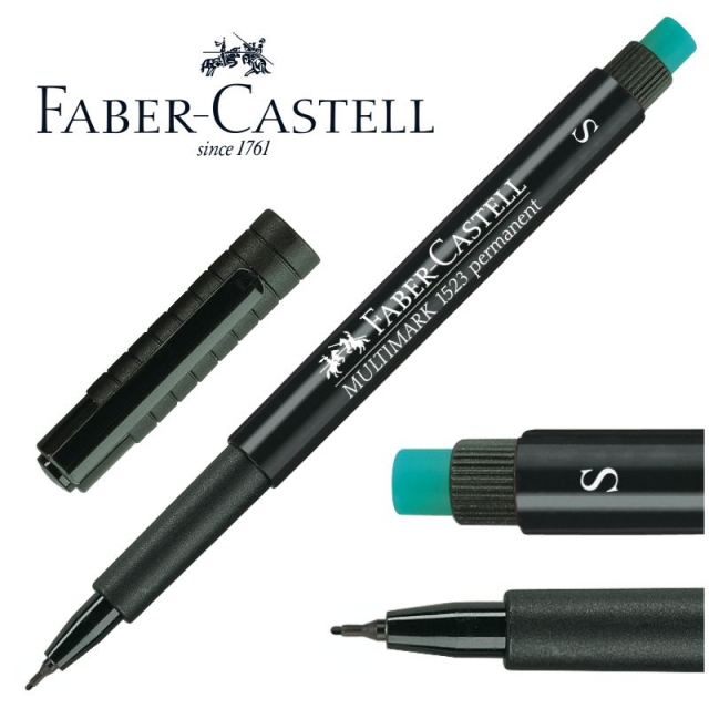 faber castell multimark marcador permanente s