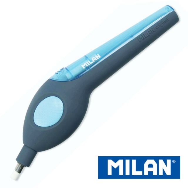 goma de borrar elctrica milan, borrador elctrico