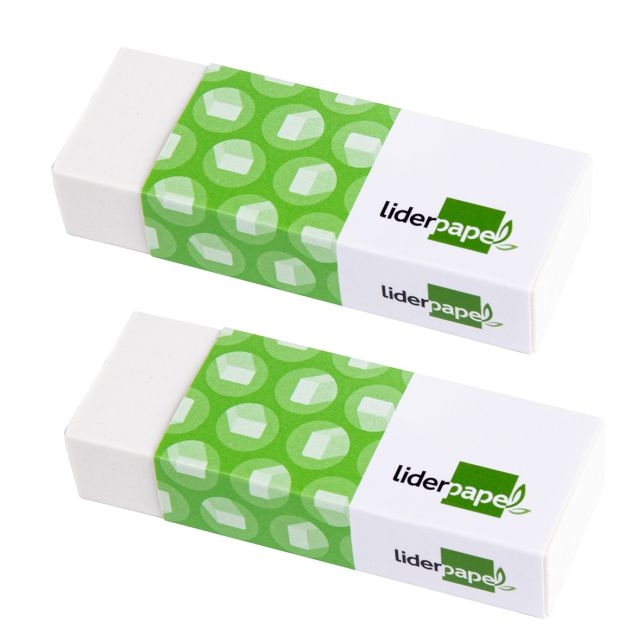 Comprar Goma de borrar Liderpapel blanca económica