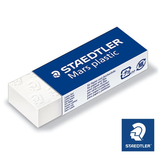 goma de borrar staedtler mars plastic 52650