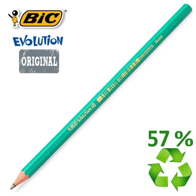 Comprar Lapices de grafito Bic Evolution HB, Ecológicos
