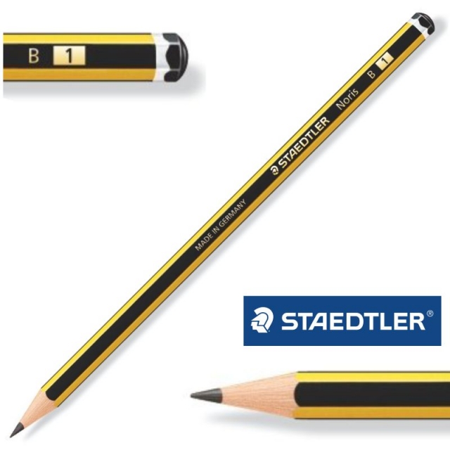 Comprar Lapiz Staedtler Noris B - Blando , Dureza B, nº 1, número 1