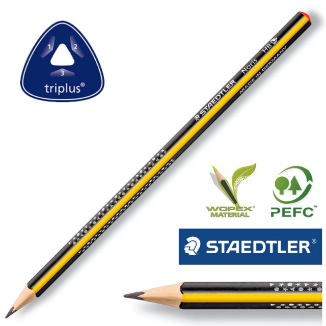 Comprar Lapiz Staedtler Triangular 183-HB, Triplus slim de wopex
