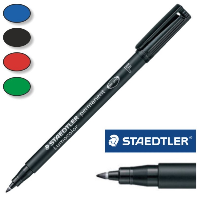 marcador permanente staedtler lumocolor f 318 9