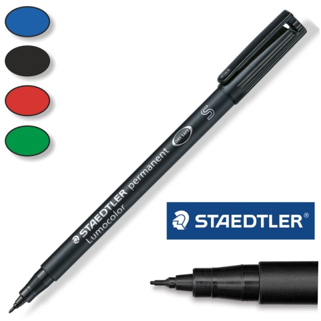 marcador permanente staedtler lumocolor s 313 9