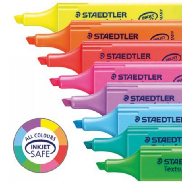 Staedtler Textsurfer Classic 364-4 - Rotulador fluorescente, punta  biselada, color naranja