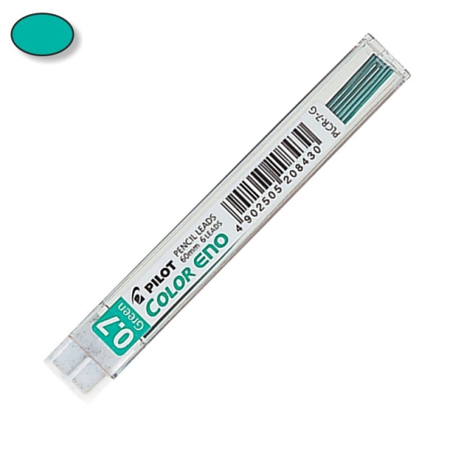 Minas 0.7 mm color verde - Pilot Color Eno