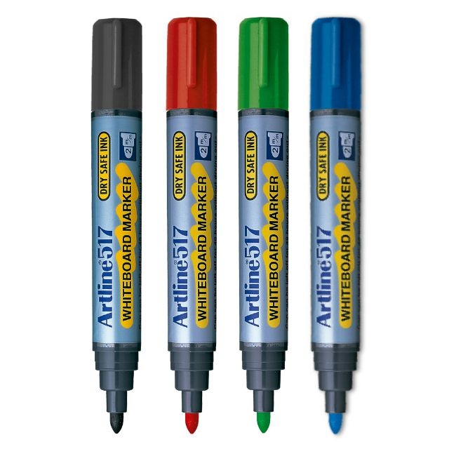 pack 4 rotuladores artline pizarra blanca ek 517 4