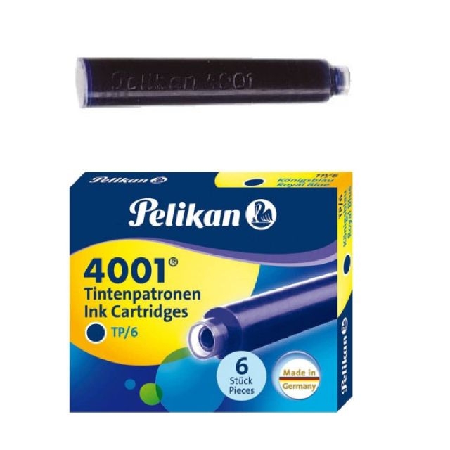 pelikan 301176 cartuchos 4001 azul