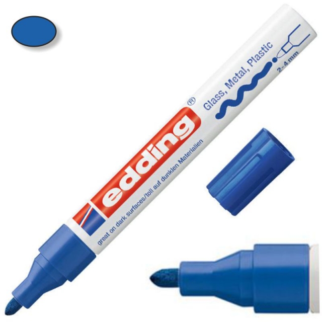 Comprar Permanente Edding 750-03 Opaco Azul