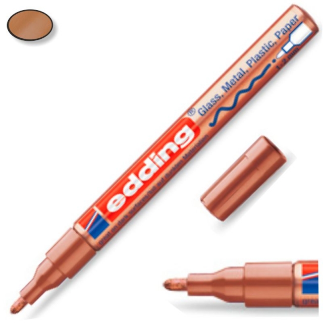 Comprar permanente-opaco-cobre-edding-751-55