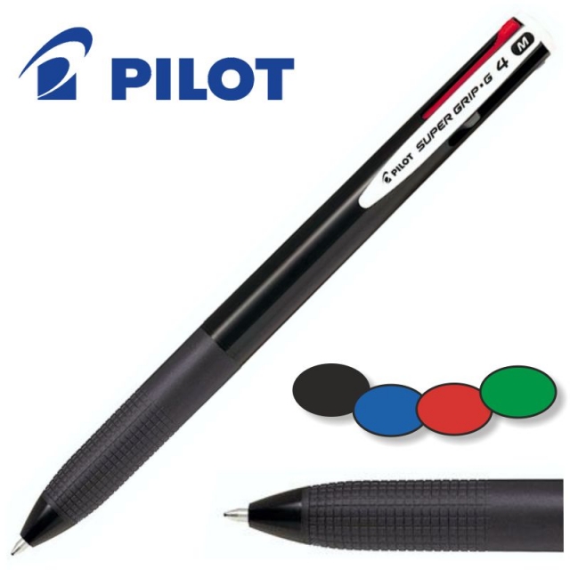 Comprar Pilot Super Grip G, 4 colores, Bolígrafo multifunción