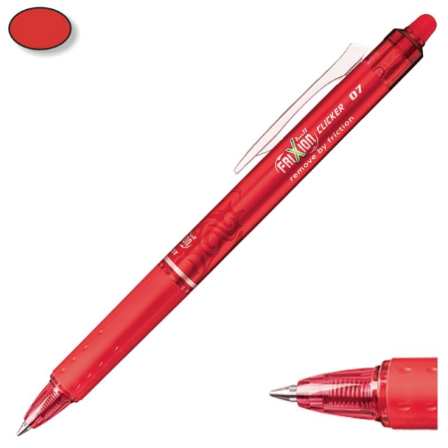 Comprar Pilot Frixion Ball Clicker Rojo Borrable