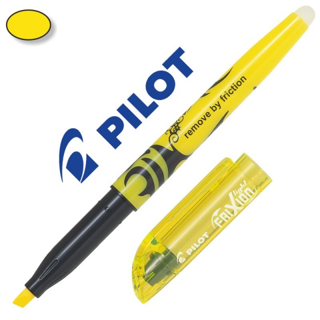 pilot frixion light marcador fluorescente borrable