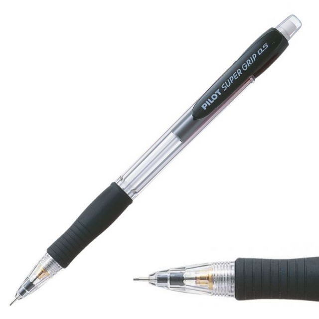 Comprar Portaminas Pilot Supergrip H-185 0.5 mm Negro