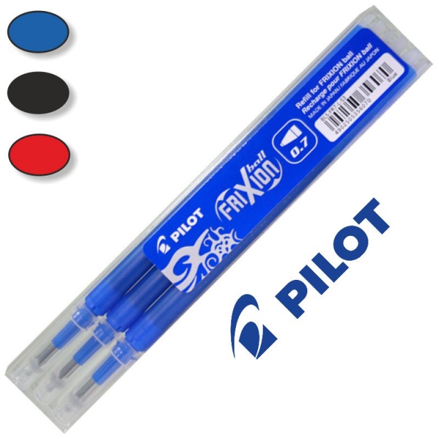Comprar Recambio Pilot Frixion Ball, Clicker - blister 3