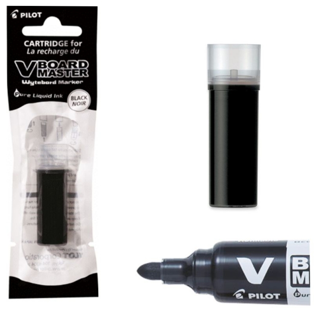 Comprar Recambio Rotulador Pizarra Pilot vboard master Negro