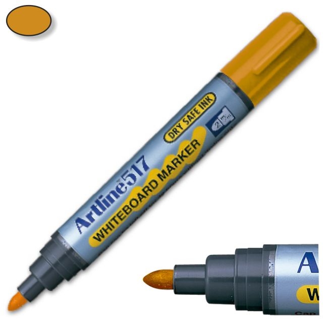 Comprar Rotulador borrable pizarra blanca Artline, naranja punta 2mm