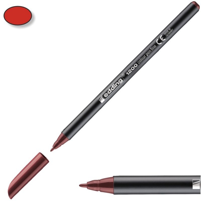 Comprar Rotulador Edding 1200-028 color Vino - Rojo Inglés