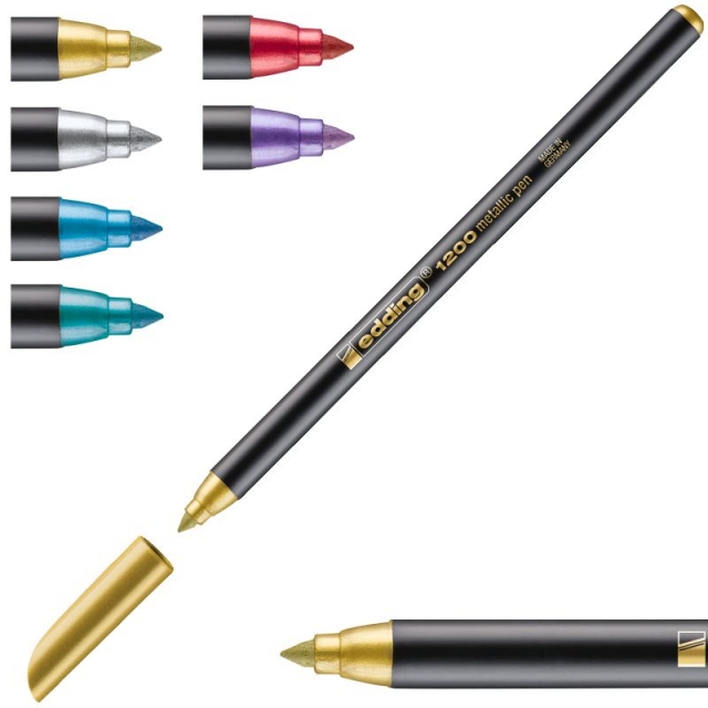 Comprar Rotulador Edding 1200 colores Metalizados