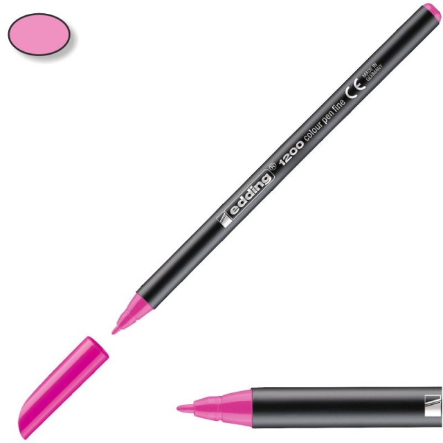 Comprar Rotulador Edding 1200 Fluorescente Rosa neon
