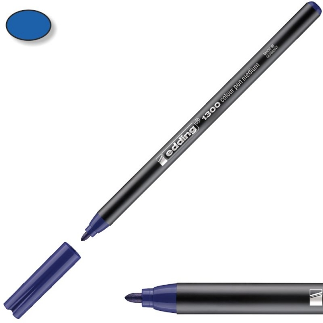Comprar Rotulador Edding 1300-003 punta de fibra Azul