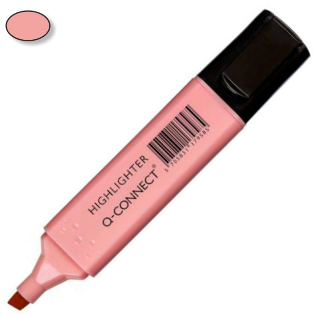 Comprar Rotulador Fluor Pastel Q-connect KF17958 Rosa Claro