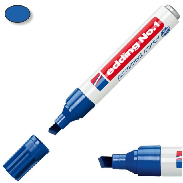 Comprar Rotulador Permanente Edding Nº1 Azul